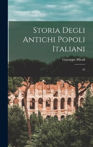 Cover image for Storia degli antichi popoli italiani