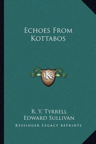 Cover image for Echoes from Kottabos