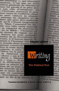 Cover image for Writing: The Political Test