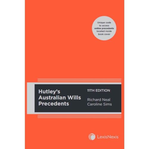 Cover image for Hutley's Australian Wills Precedents