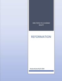 Cover image for REFORMATION