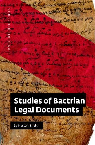 Cover image for Studies of Bactrian Legal Documents