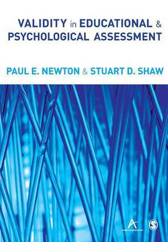 Cover image for Validity in Educational and Psychological Assessment