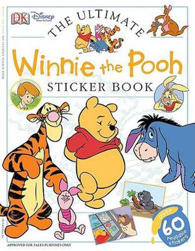 Cover image for Ultimate Sticker Book: Winnie the Pooh