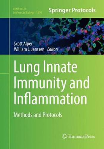 Cover image for Lung Innate Immunity and Inflammation: Methods and Protocols