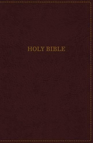 Cover image for KJV, Thinline Bible, Leathersoft, Burgundy, Red Letter, Comfort Print: Holy Bible, King James Version