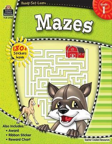 Cover image for Ready-Set-Learn: Mazes Grd 1