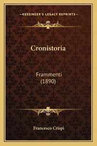 Cover image for Cronistoria: Frammenti (1890)