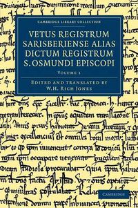 Cover image for Vetus registrum Sarisberiense alias dictum registrum S. Osmundi Episcopi: The Register of S. Osmund