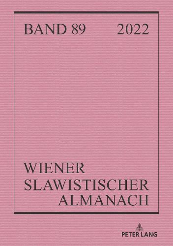 Cover image for Wiener Slawistischer Almanach Band 89/2022