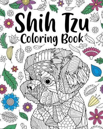 Cover image for Shih Tzu Adult Coloring Book