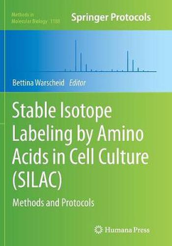 Cover image for Stable Isotope Labeling by Amino Acids in Cell Culture (SILAC): Methods and Protocols