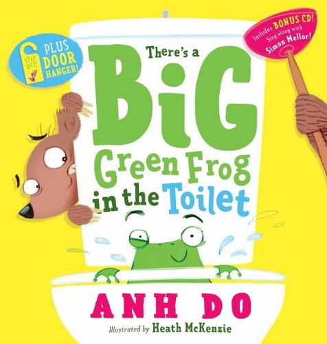 There's a Big Green Frog in the Toilet + CD with Door Hanger