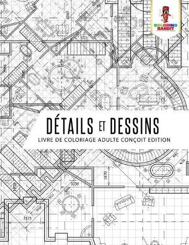 Details et Dessins: Livre De Coloriage Adulte Concoit Edition