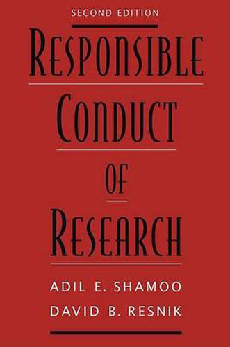 Cover image for Responsible Conduct of Research