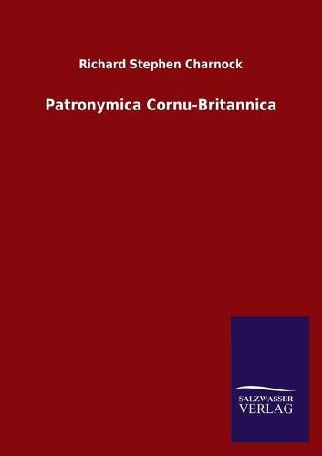 Cover image for Patronymica Cornu-Britannica