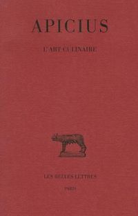 Cover image for Apicius, l'Art Culinaire