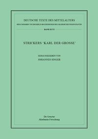 Cover image for Strickers Karl Der Grosse