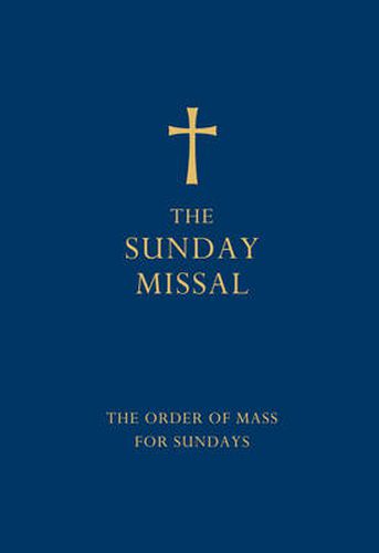 Cover image for The Sunday Missal (Blue edition): The New Translation of the Order of Mass for Sundays