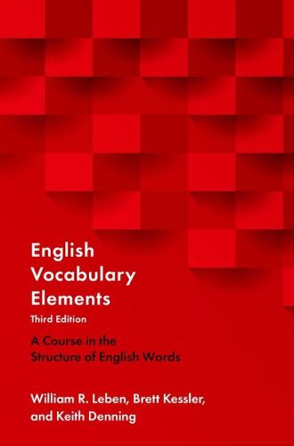 Cover image for English Vocabulary Elements