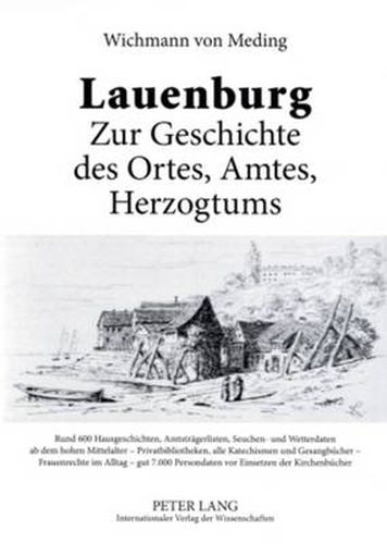 Cover image for Lauenburg - Zur Geschichte Des Ortes, Amtes, Herzogtums