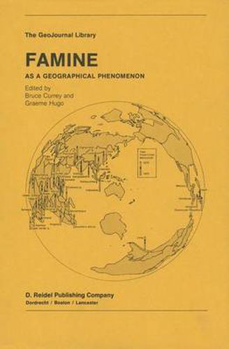 Cover image for Famine: As a Geographical Phenomenon