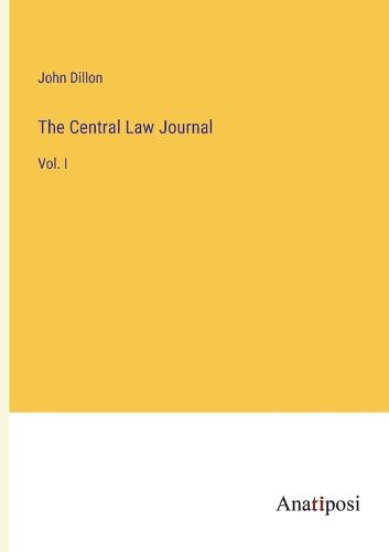 Cover image for The Central Law Journal