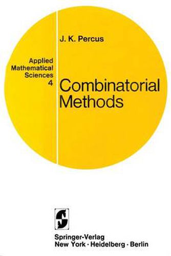 Cover image for Combinatorial Methods