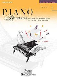 Cover image for Piano Adventures Lesson Book Vol. 4: 2nd Edition