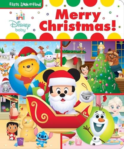 Cover image for Disney Baby: Merry Christmas! First Look and Find