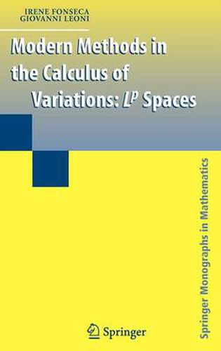 Cover image for Modern Methods in the Calculus of Variations: L^p Spaces