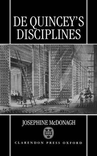 Cover image for De Quincey's Disciplines