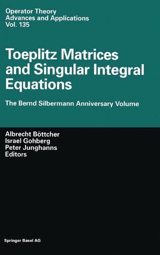 Toeplitz Matrices and Singular Integral Equations