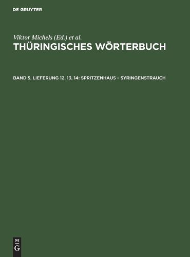 Cover image for Spritzenhaus - Syringenstrauch
