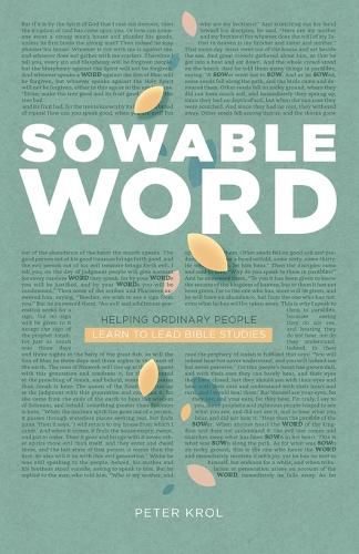 Sowable Word: Helping Ordinary People Learn to Lead Bible Studies