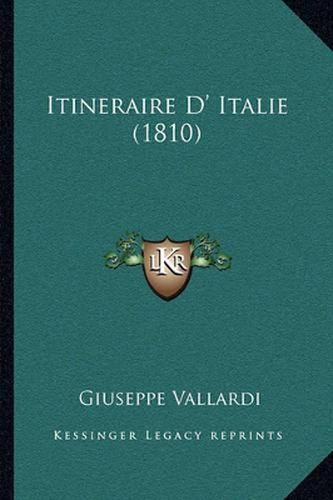 Cover image for Itineraire D' Italie (1810)