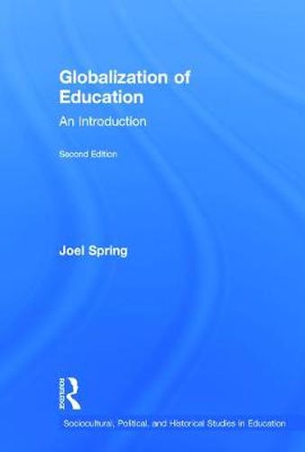 Cover image for Globalization of Education: An Introduction