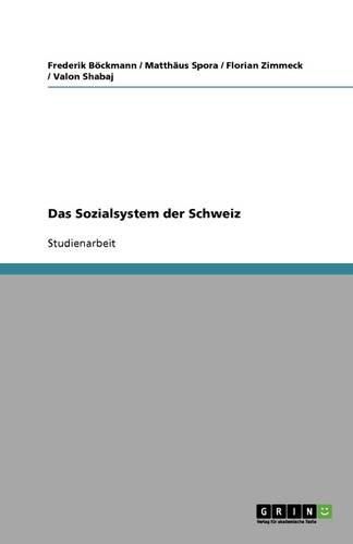 Cover image for Das Sozialsystem der Schweiz