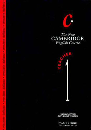 The New Cambridge English Course 1 Teacher's book Italian edition