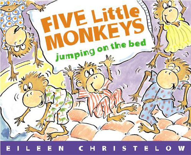 Cover image for Five Little Monkeys Jumping on the Bed