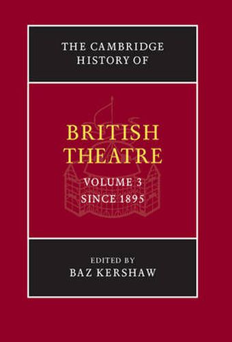 Cover image for The Cambridge History of British Theatre