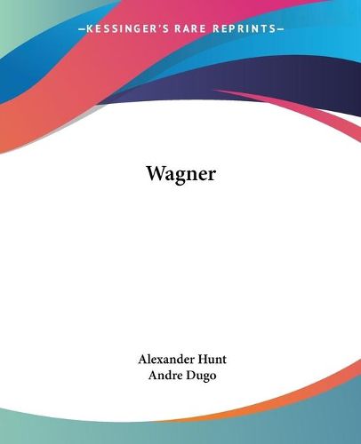 Cover image for Wagner