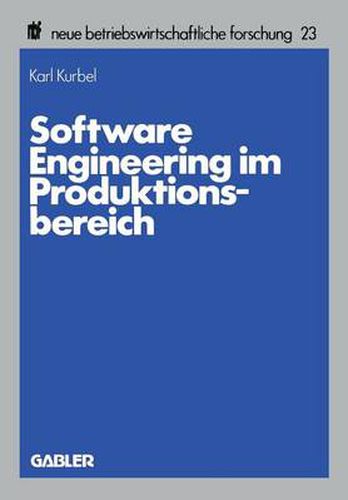 Cover image for Software Engineering Im Produktionsbereich