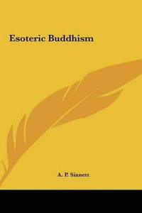 Cover image for Esoteric Buddhism