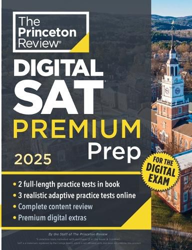 Princeton Review Digital SAT Premium Prep, 2025