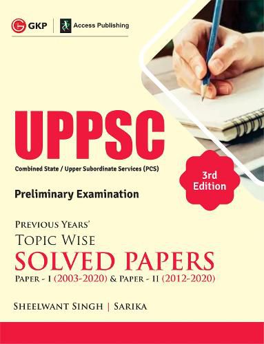 Cover image for Uppsc 2021previous Years Topic Wise Solved Papers-Paper I (2003-2020)