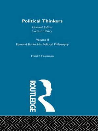 Cover image for Edmund Burke