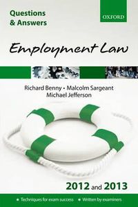 Cover image for Questions and Answers Employment Law 2012 and 2013