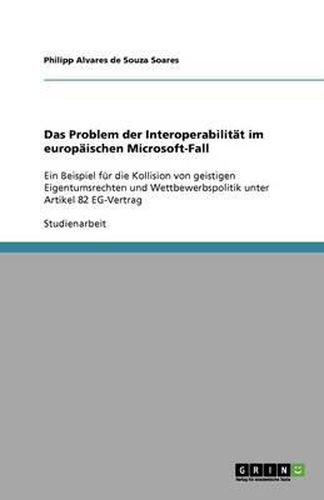 Cover image for Das Problem der Interoperabilitat im europaischen Microsoft-Fall