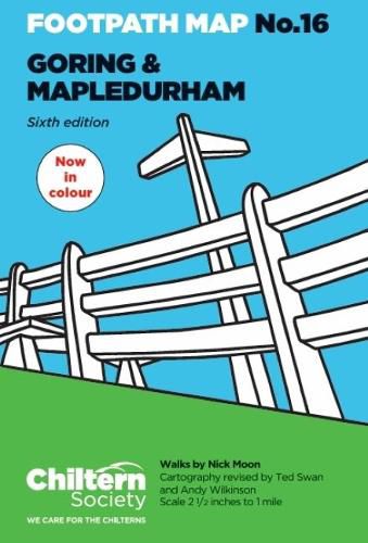 Cover image for Chiltern Society Footpath Map No.16 - Goring & Mapledurham